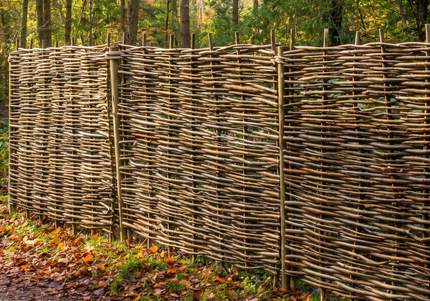Handmade Hazel Hurdle Panels | Natural Garden Fencing