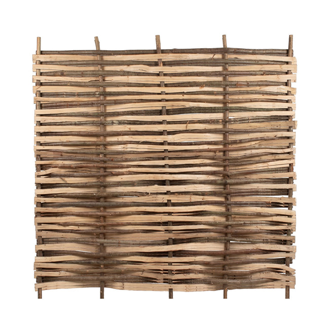 Handmade Split Hazel Hurdle Panels | Natural Fencing