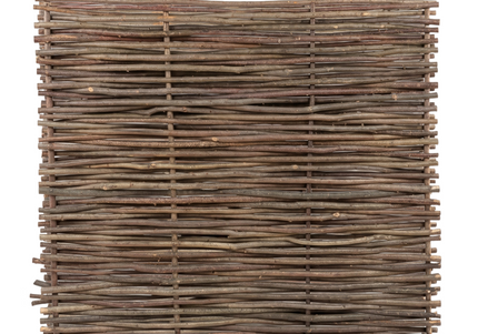 Handmade Capped Hazel Hurdle Panels | Natural Fencing